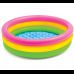 INTEX 58924 Rainbow Ombre Pool 168x38cm Kolam Anak Pelangi Sunset Glow